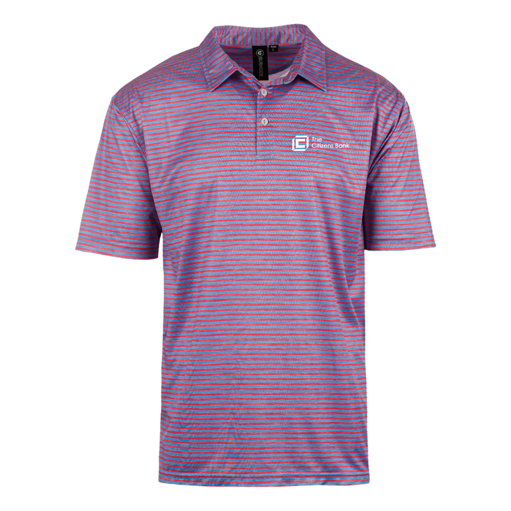 Burnside Golf Polo - Stripes