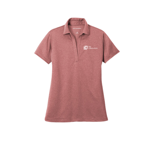 Women's Heathered Silk Touch™ Performance Polo