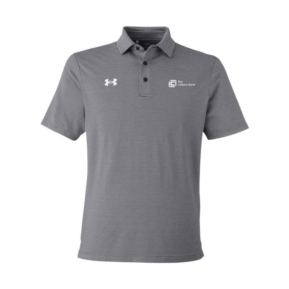 Under Armour Destin Drive Striped Performance Polo