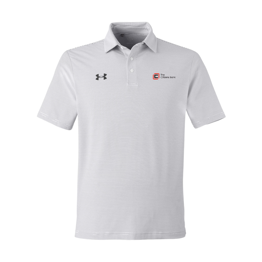 Under Armour Destin Drive Striped Performance Polo