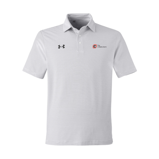 Under Armour Destin Drive Striped Performance Polo