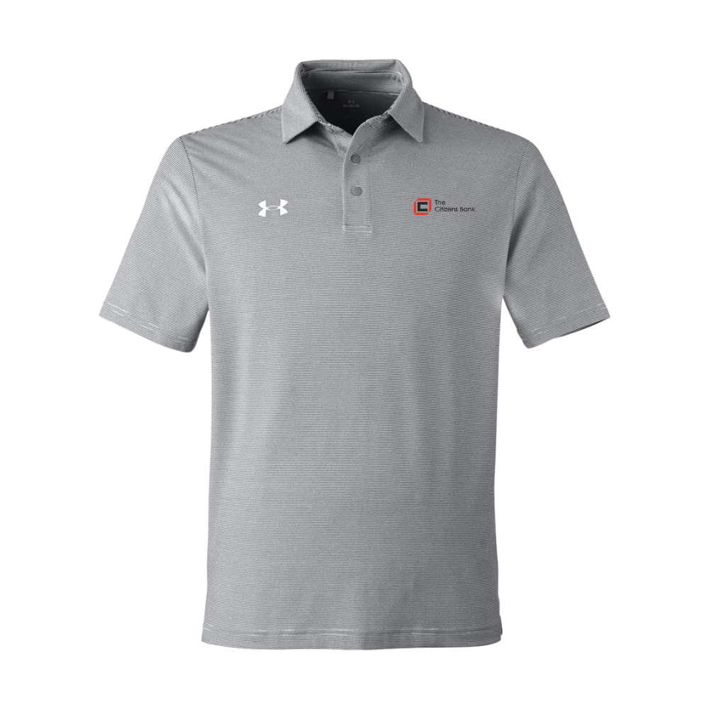 Under Armour Destin Drive Striped Performance Polo