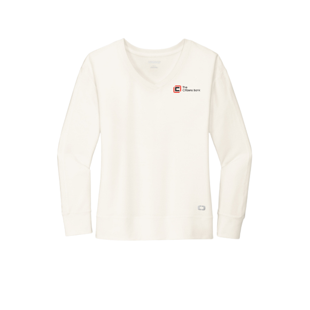 OGIO® Women's Luuma Flex Long Sleeve V-Neck