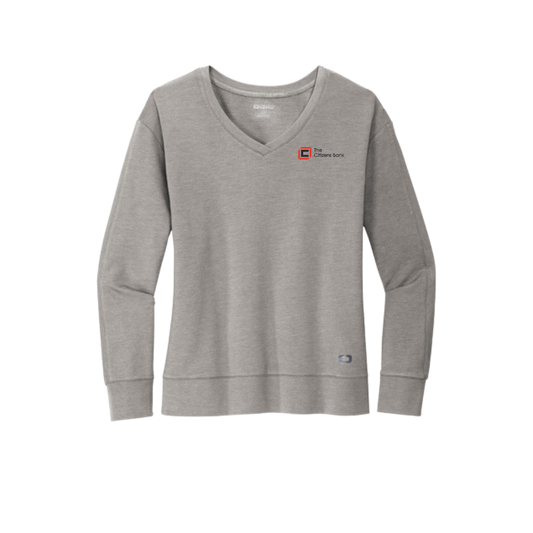 OGIO® Women's Luuma Flex Long Sleeve V-Neck