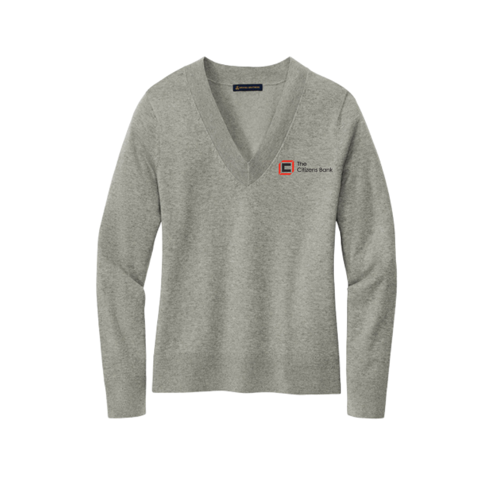 Brooks Brothers® Women’s Cotton Stretch V-Neck Sweater