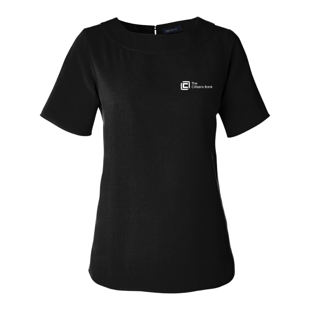 Devon & Jones Ladies' Perfect Fit™ Boat-Neck Blouse