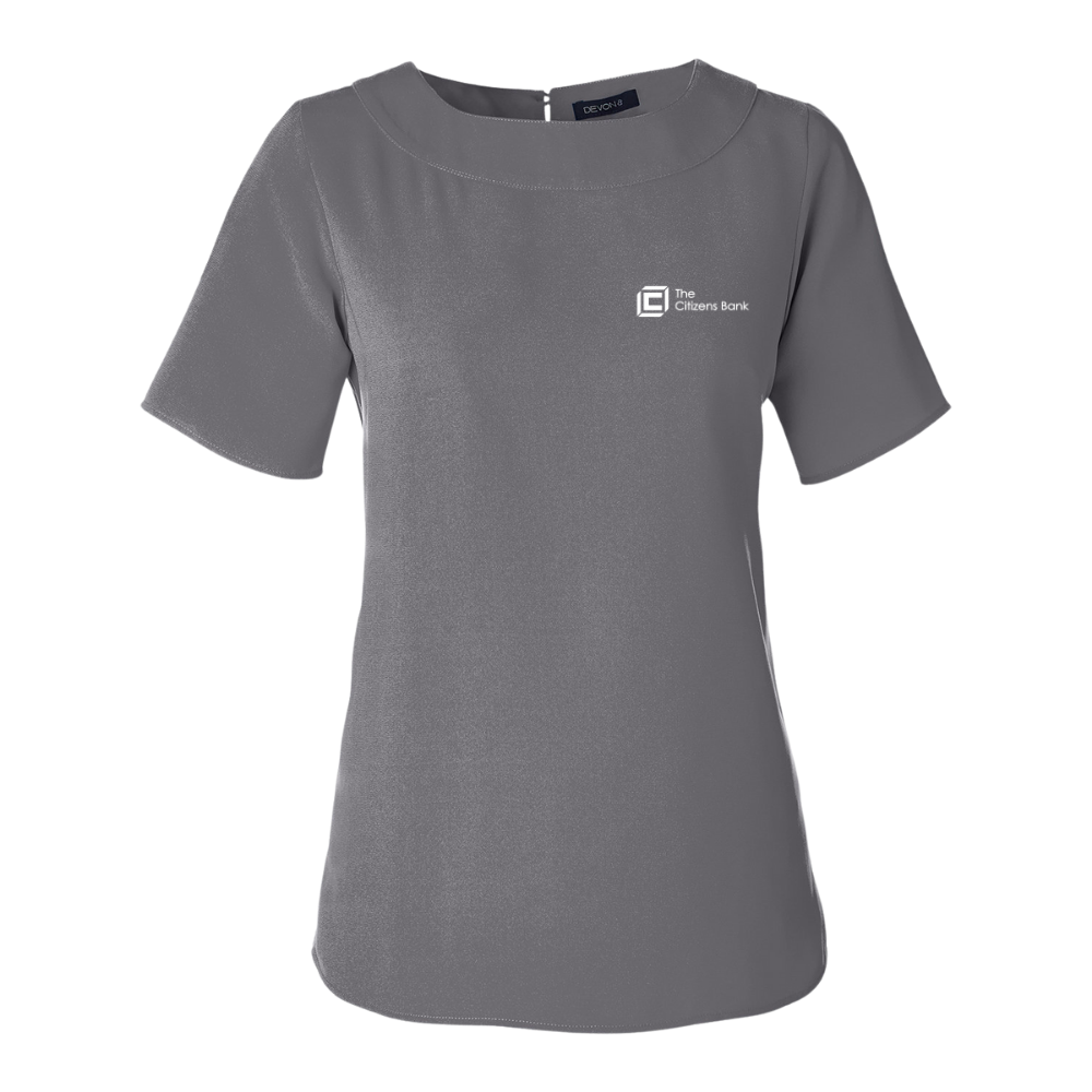 Devon & Jones Ladies' Perfect Fit™ Boat-Neck Blouse