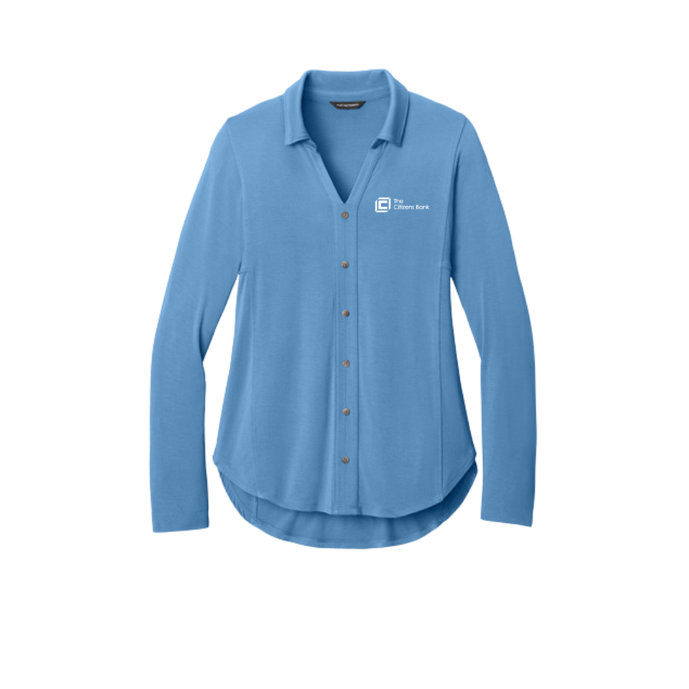 Port Authority® Women’s Luxe Knit Button Tunic