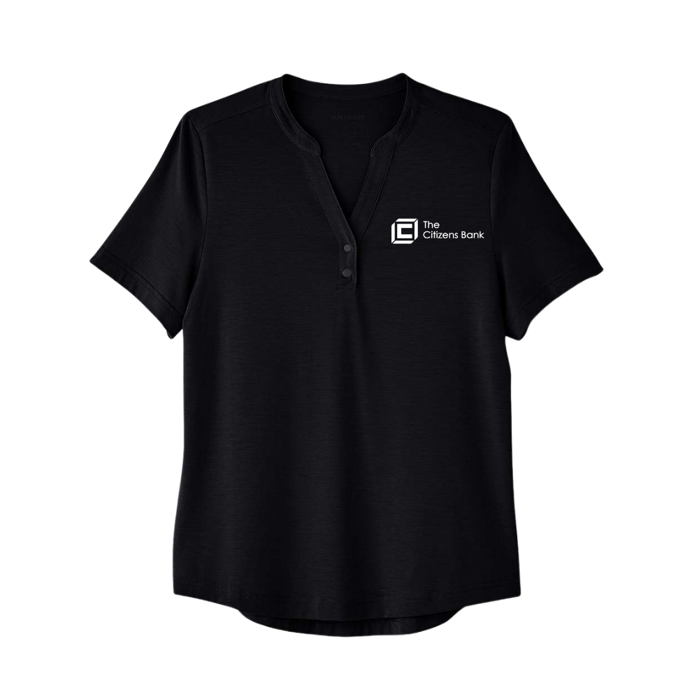 Women's JAQ Snap-Up Stretch Performance Polo