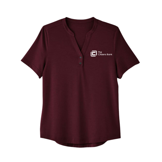 Women's JAQ Snap-Up Stretch Performance Polo