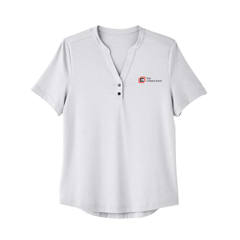 Women's JAQ Snap-Up Stretch Performance Polo