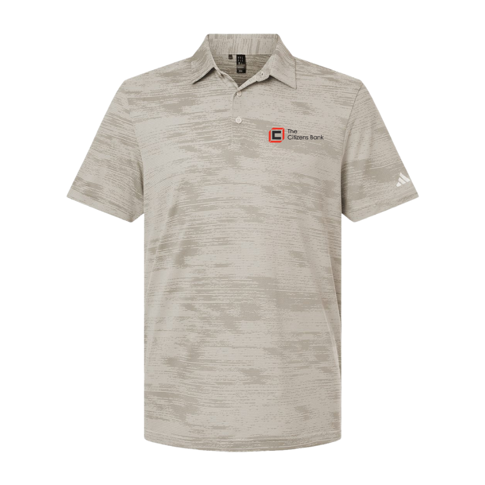 Adidas Ultimate365 Textured Stripe Polo