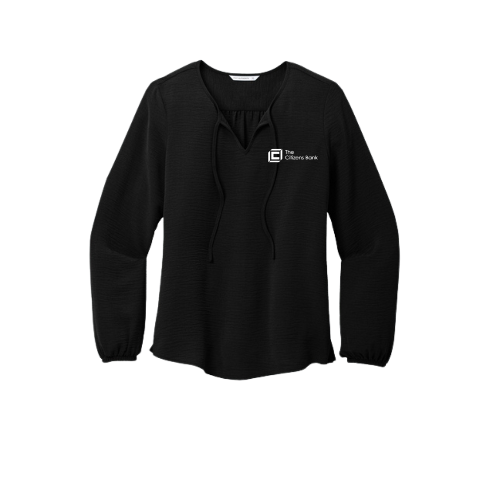 Women's Textured Crepe Blouse