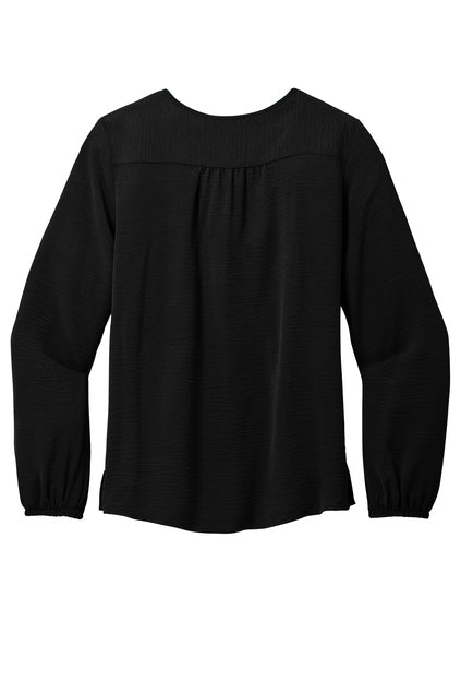 Women's Textured Crepe Blouse
